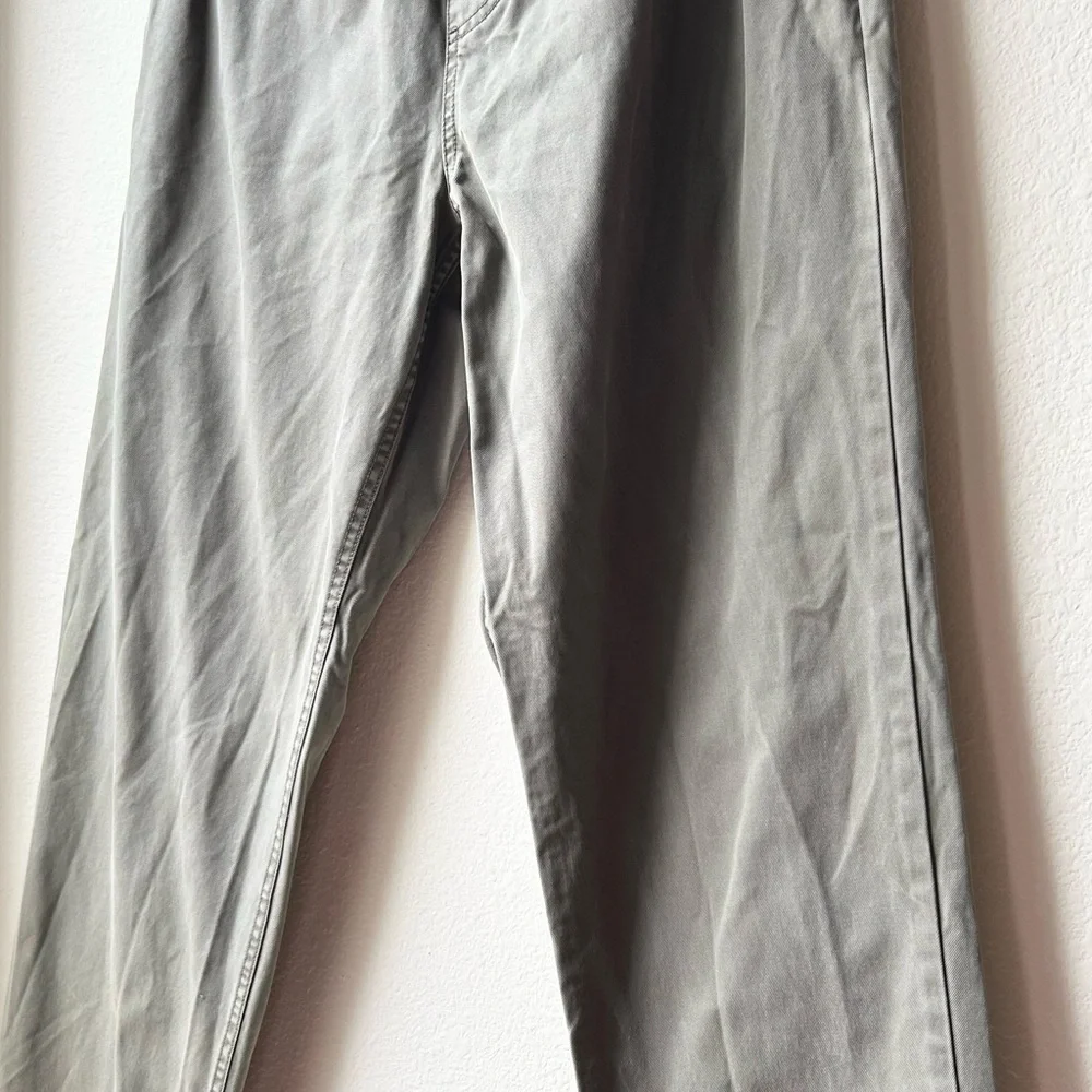 Outerknown Green Organic Cotton Pull On Pants Sz M